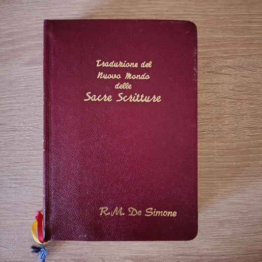 Traduzione del Nuovo Mondo delle Sacre Scritture 1986 Bibbia Testimoni di Geova