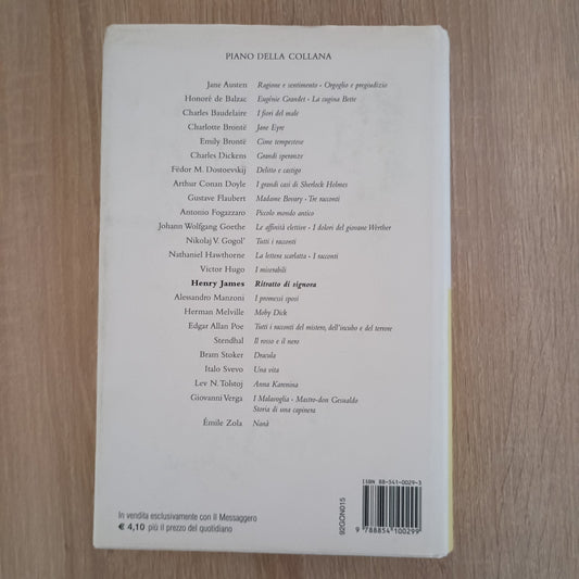 RITRATTO DI SIGNORA HENRY JAMES NEWTON COMPTON 1ED IL MESSAGGERO