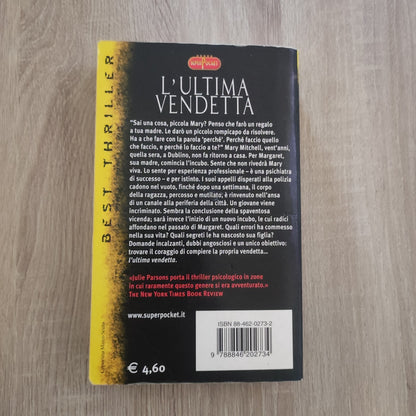 L'ULTIMA VENDETTA - JULIE PARSON - Best thriller - Poket