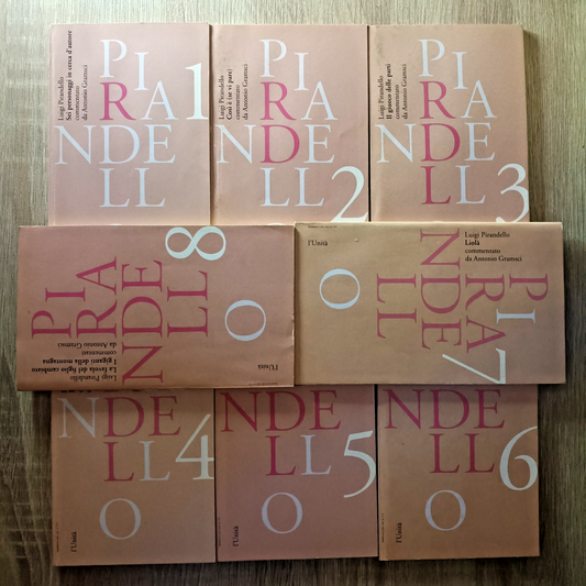 Luigi Pirandello 8 volumi serie completa L'Unità