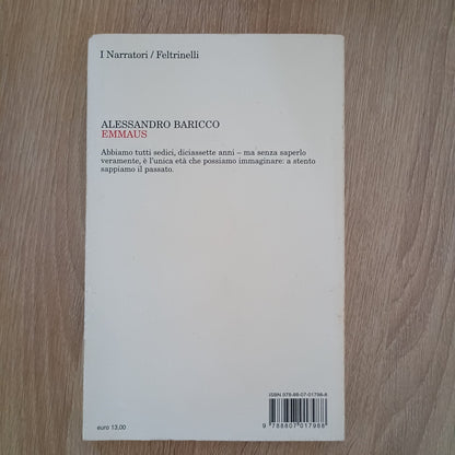 Alessandro Baricco - Emmaus (Feltrinelli 2009) ROMANZO