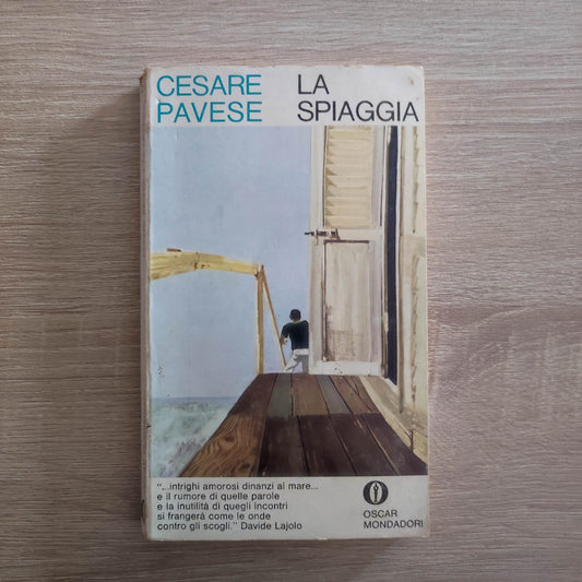 Cesare Pavese La spiaggia Oscar Mondadori 1972 Copertina Flessibile