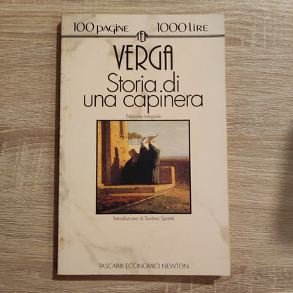Storia Di Una Capinera - Giovanni Verga ED. INTEGRALE NEWTON