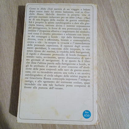 97450 Herman Melville - Giacchetta bianca - Sansoni 1967
