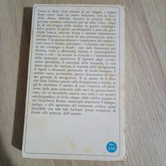 97450 Herman Melville - Giacchetta bianca - Sansoni 1967