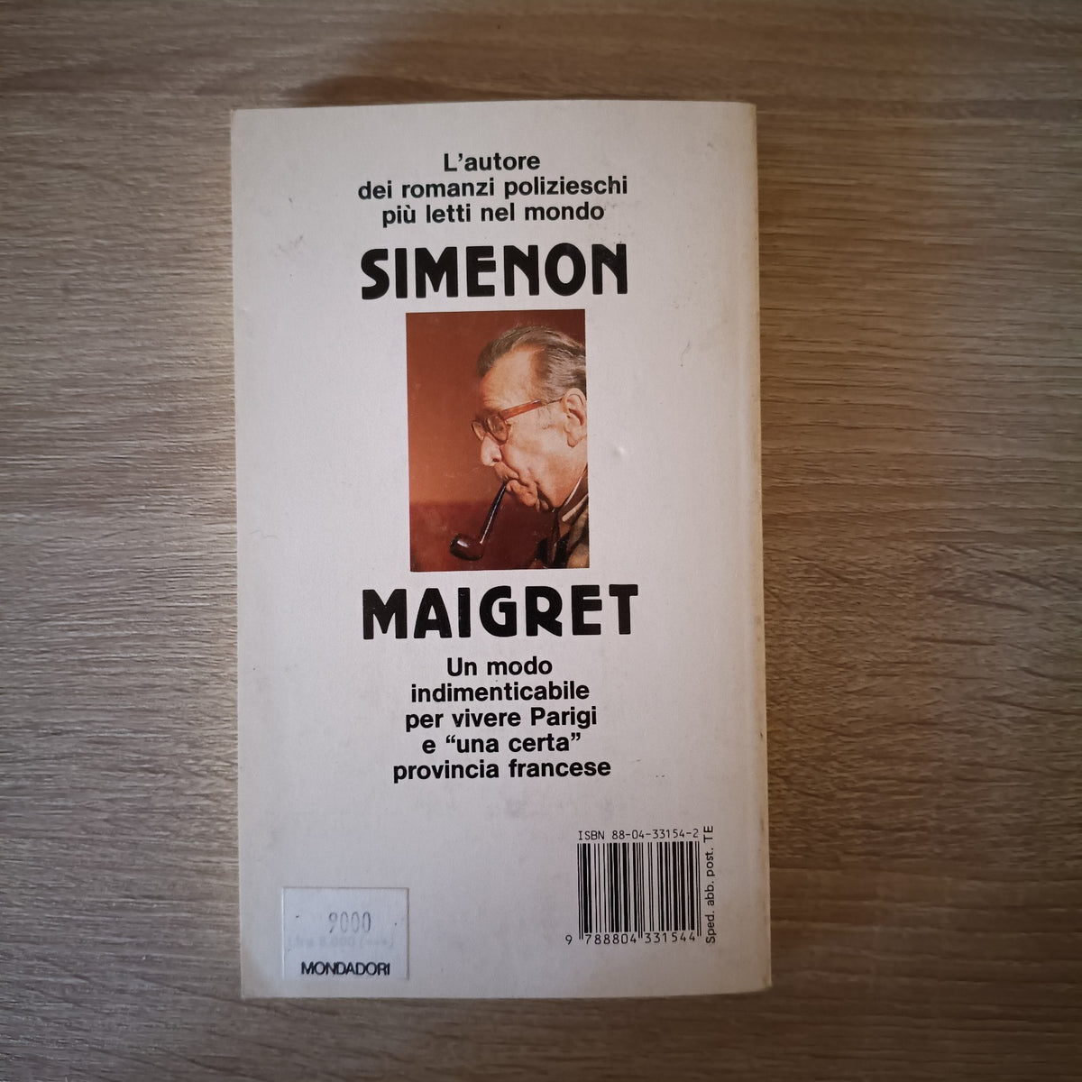 Georges Simenon, 'Maigret e l'affare Pipcus' (Milano: Mondadori, 1990)