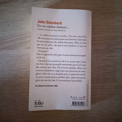 En un combat douteux - John Steinbeck - Folio