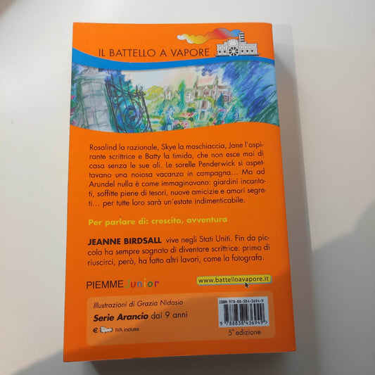 LA MAGICA ESTATE DELLE SORELLE PENDERWICK LIBRO 5° EDIZIONE ITA PIEMME ML3 78106