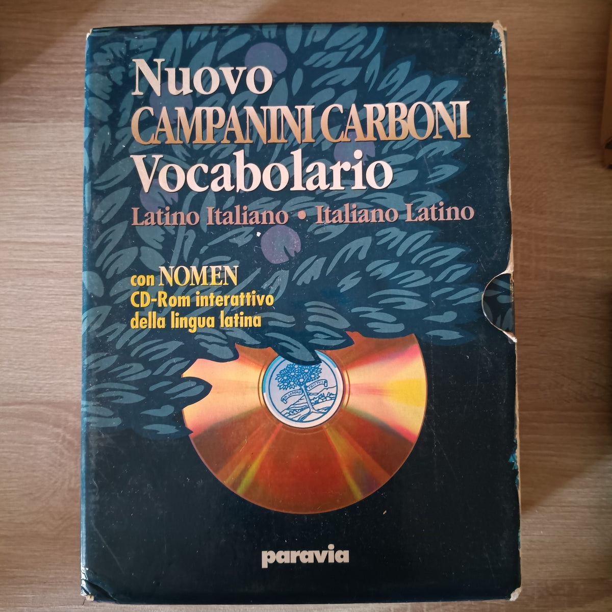 Vocabolario latino - italiano italiano - latino + custodia in cartoncino extra