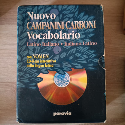 Vocabolario latino - italiano italiano - latino + custodia in cartoncino extra
