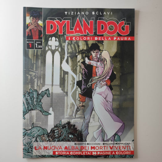 fumetto dylan dog i colori della paura n 1 bonelli 2015
