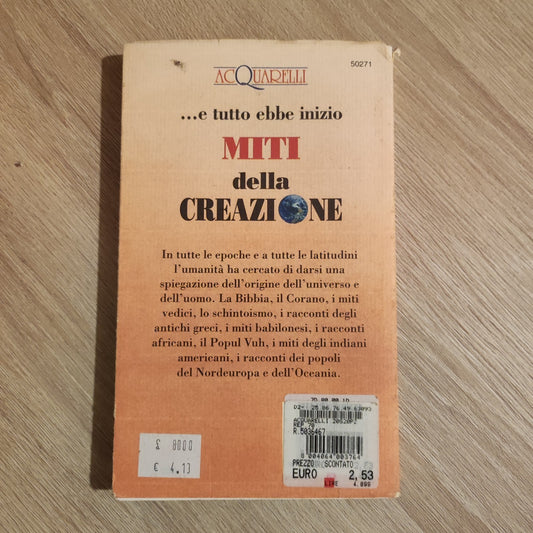 W. Pedrotti e M. Fischer - Miti della creazione - Ed. Demetra, 1996 - ACQUARELLI