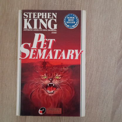 Libro PET SEMATARY Stephen King 1994 - Sperling Paperback - Best Seller