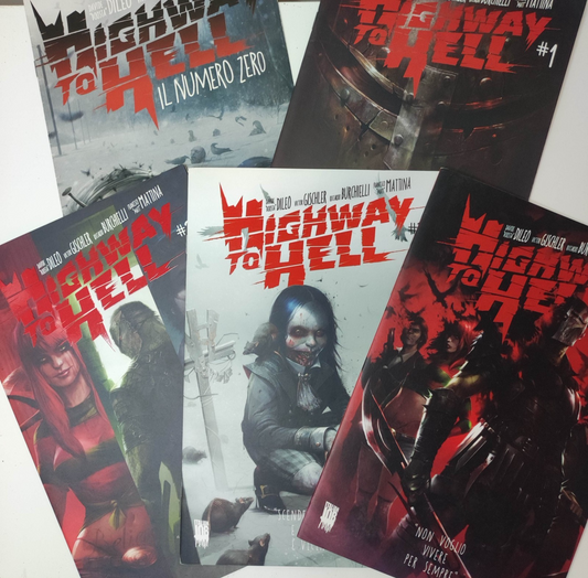 HIGHWAY TO HELL 0/4 - SERIE COMPLETA - PANINI COMICS