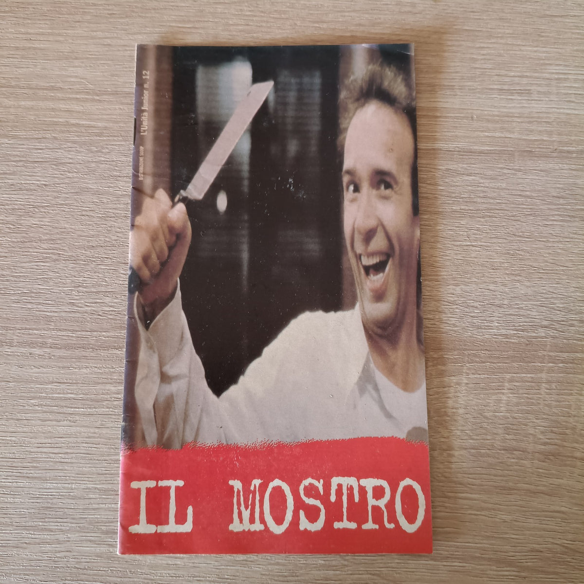fascicolo promozionale de L’Unità Junior n.12 - film “Il Mostro” Roberto Benigni