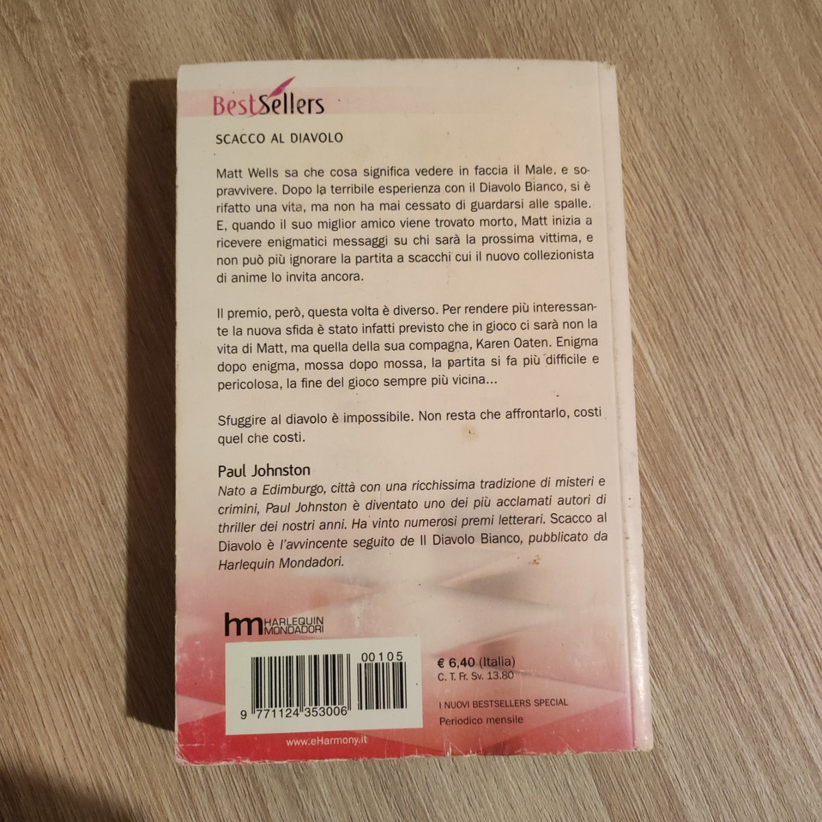 Scacco al diavolo Paul Johnston thriller Harlequin Mondadori 2010