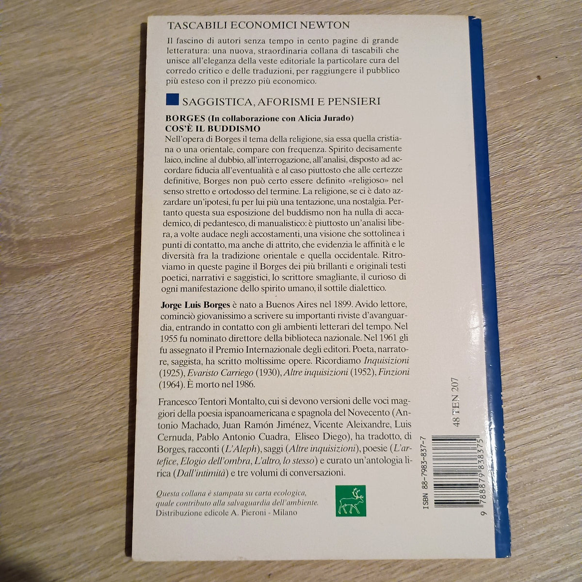 Jorge Luis Borges - COS'E' IL BUDDISMO [Edizione Integrale] - Newton