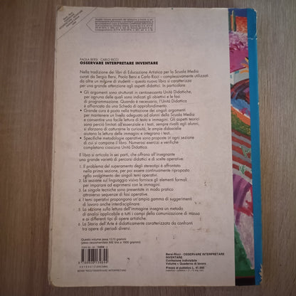 OSSERVARE, INTERPRETARE INVENTARE volume 2 - Zanichelli Paola Bersi Carlo Ricci