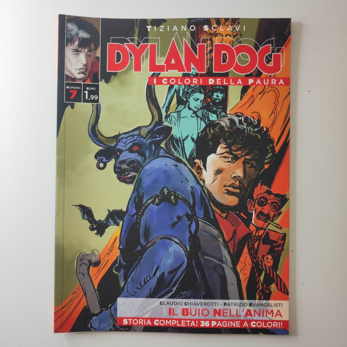 Dylan Dog i colori della paura  7 di Sclavi ed. Bonelli