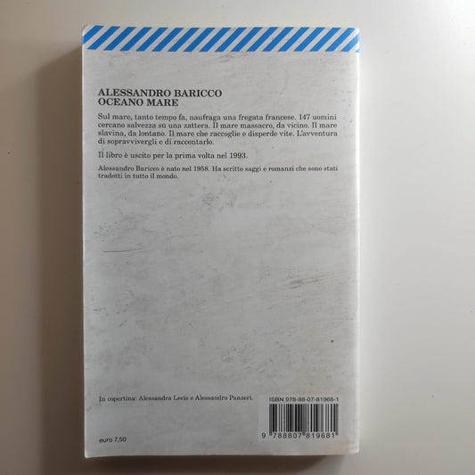 Alessandro Baricco OCEANO MARE Romanzo Universale Economica Feltrinelli 2009