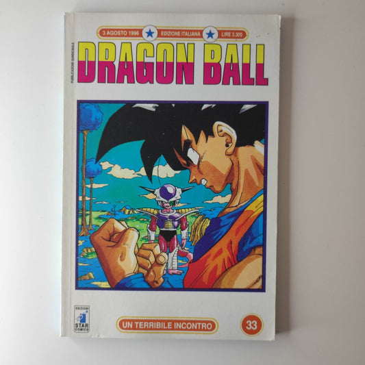 DRAGON BALL N° 33 "UN TERRIBILE INCONTRO" STAR COMICS
