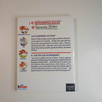 CHE FIFA SUL KILIMANGIARO Geronimo Stilton Piemme 2004