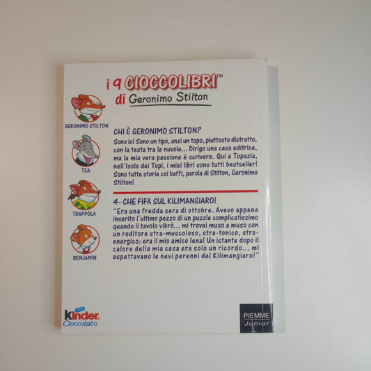 CHE FIFA SUL KILIMANGIARO Geronimo Stilton Piemme 2004