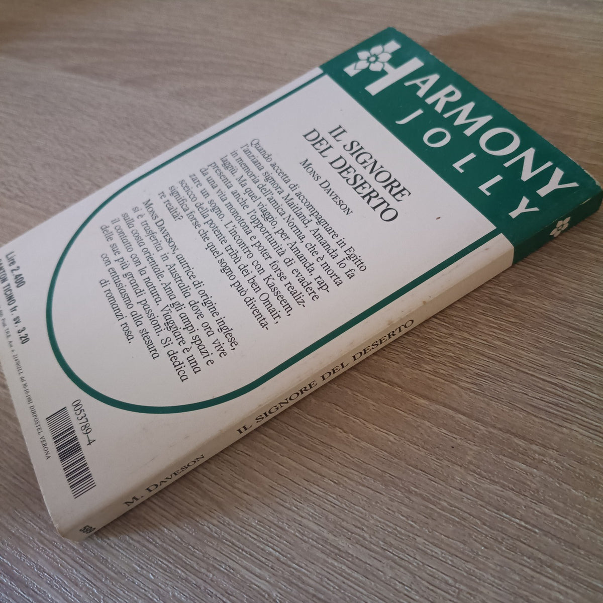 Il Signore del Deserto Daveson harmony jolly mondadori