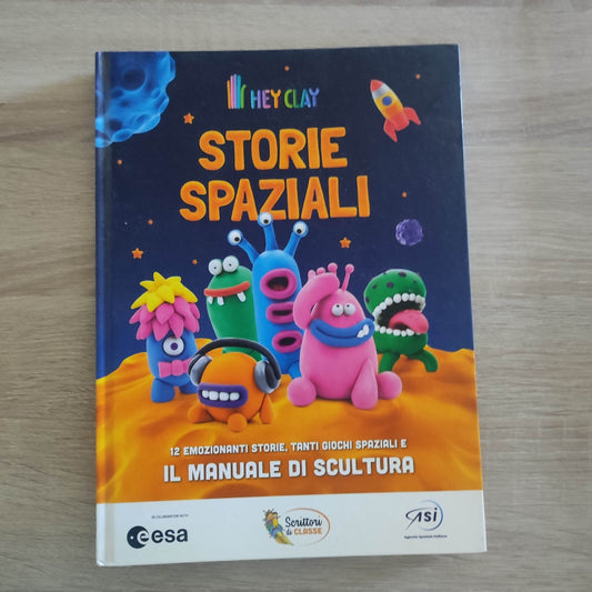 Storie spaziali Il manuale di scultura Libro x bambini Scrittori di classe 2021*