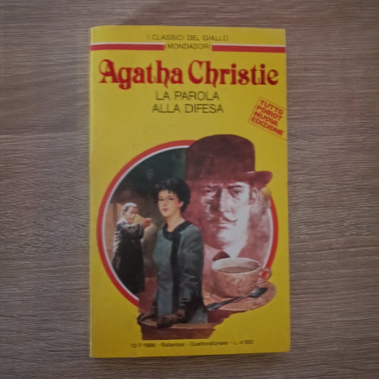 (Agatha Christie) La parola della difesa 1988 Mondadori I classici 560