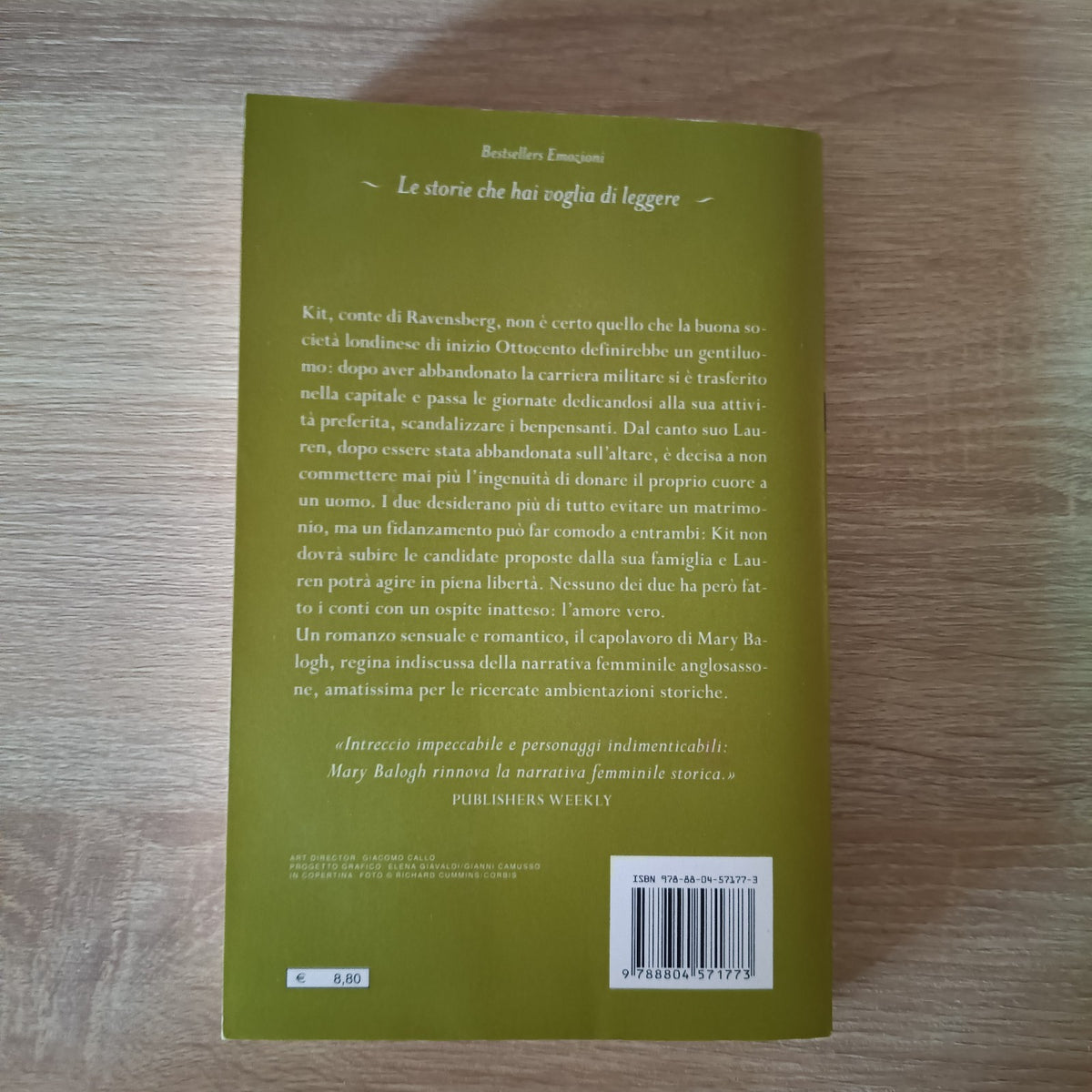 Un'estate da ricordare - di Mary Balogh - libro Mondadori 2010 - Romanzo