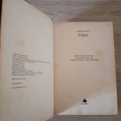 LN2- ECLIPSE - STEPHEN MEYER - FAZI - LAIN - 2007