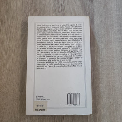 Luigi Pirandello - Il fu Mattia Pascal - Classici Moderni - Oscar Mondadori