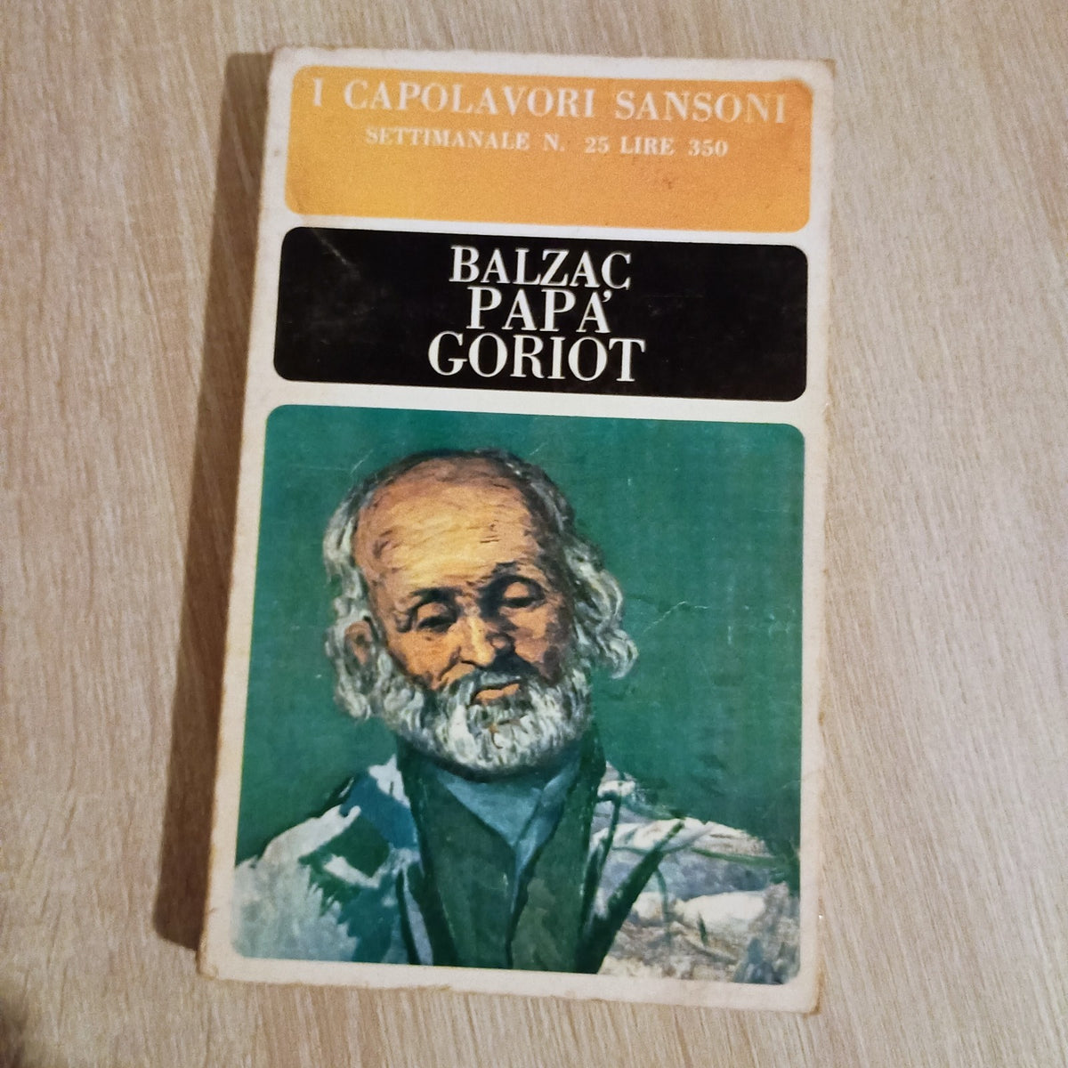 61130 Balzac - Papà Goriot - Sansoni ed. 1965