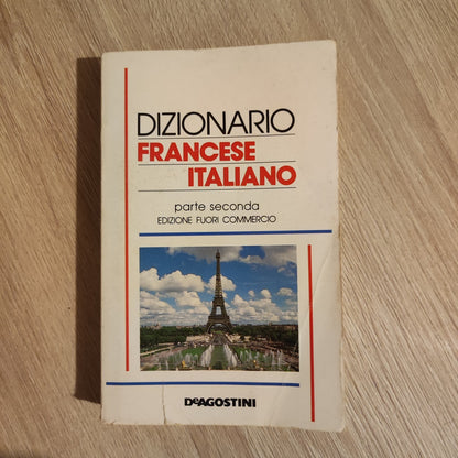 DIZIONARIO ITALIANO FRANCESE DE AGOSTINI ED. FUORI COMMERCIO