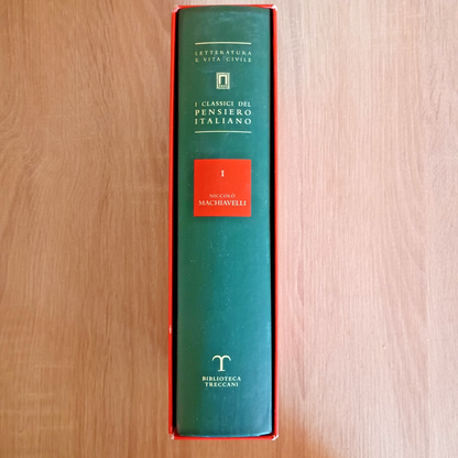 I classici del pensiero italiano - Niccolo' Machiavelli [Hardcover] AA