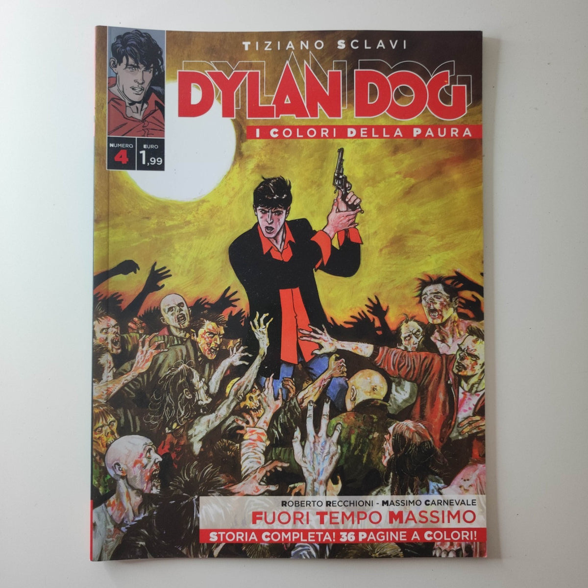 Dylan Dog i colori della paura  4 di Sclavi ed. Bonelli
