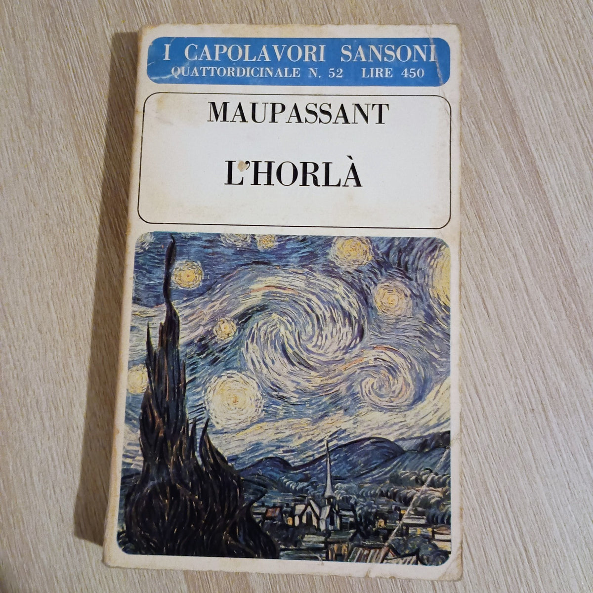 L' horlà - Maupassant - Sansoni n.52