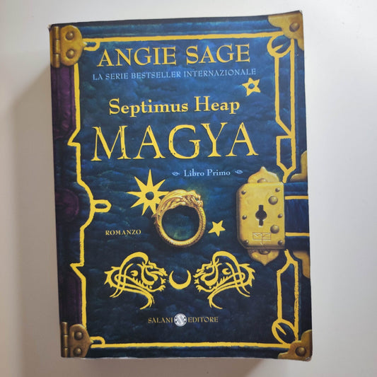 Septimus Heap MAGYA - Angie Sage - 2009 Salani - LIBRO PER RAGAZZI
