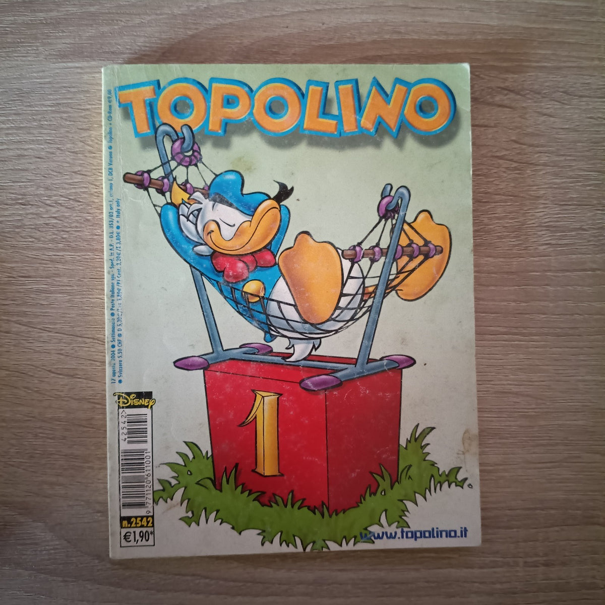 TOPOLINO n. 2542 (17-8-2004) Fumetto Walt Disney