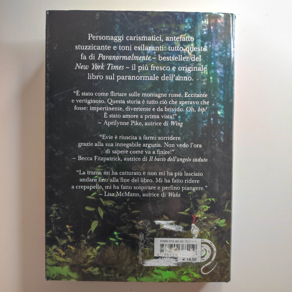 Book Libro PARANORMAL MENTE Kiersten White 2011 GIUNTI paranormalmente (L49)