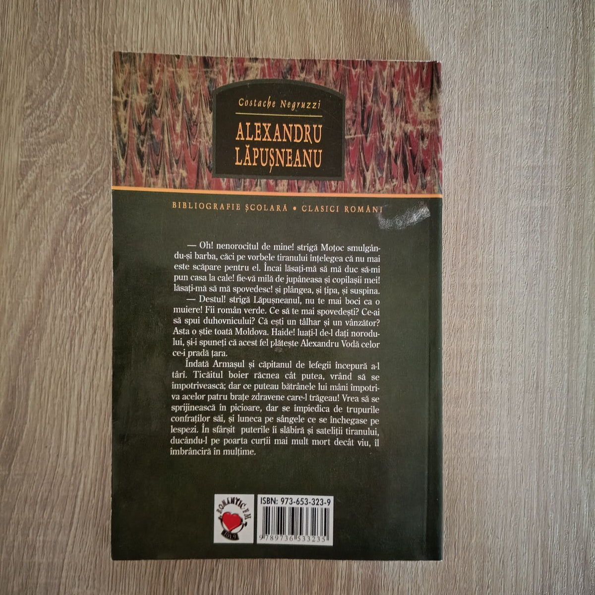 Costache Negruzzi – Alexandru Lăpușneanu Corint – “Clasici Români"