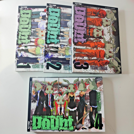 DOUBT - Manga edizione J-Pop serie completa in 4 volumi