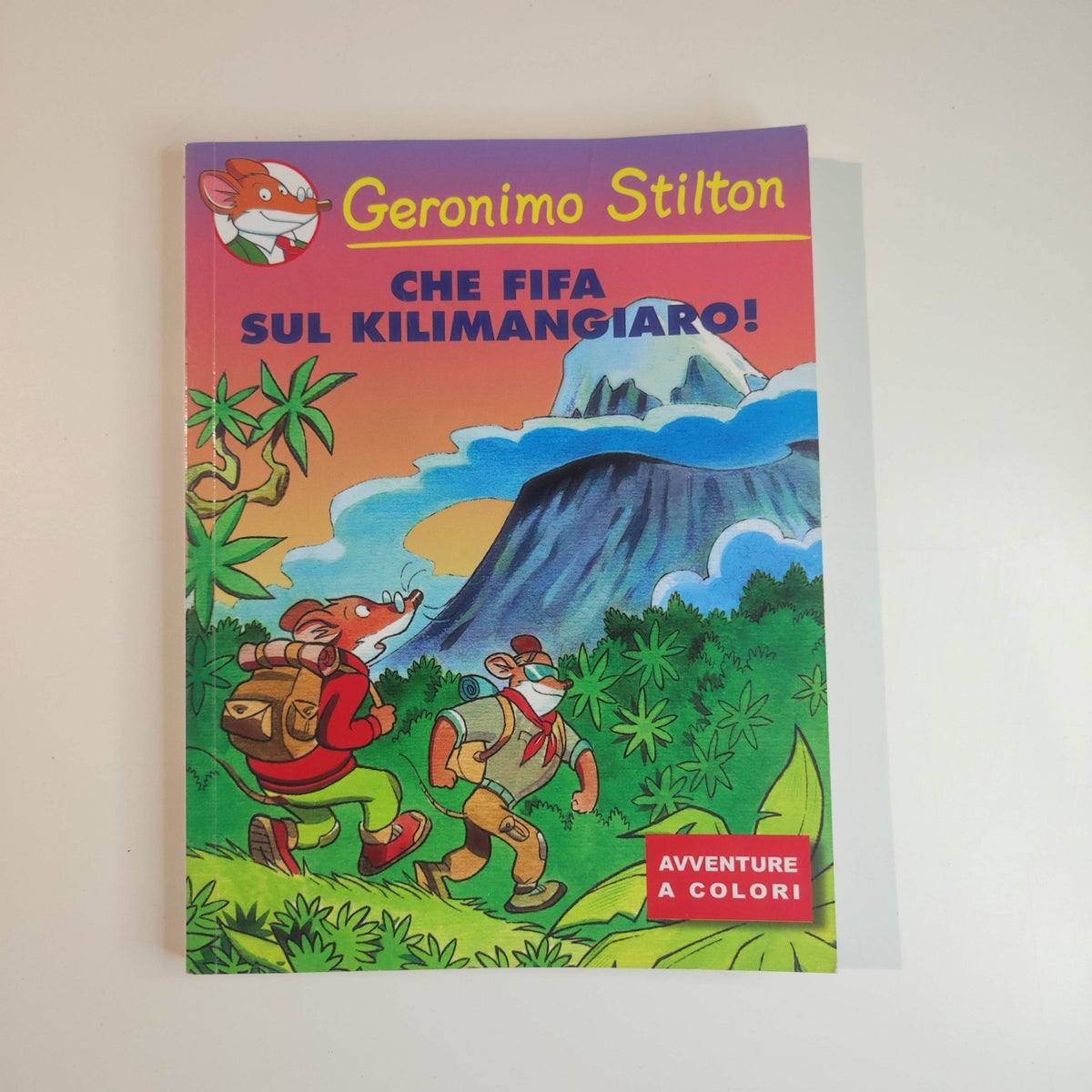 CHE FIFA SUL KILIMANGIARO Geronimo Stilton Piemme 2004