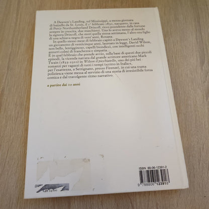 WILSON IL PICCHIATELLO TWAIN MARK EMME EDIZIONI 1991 \ RILEGATO