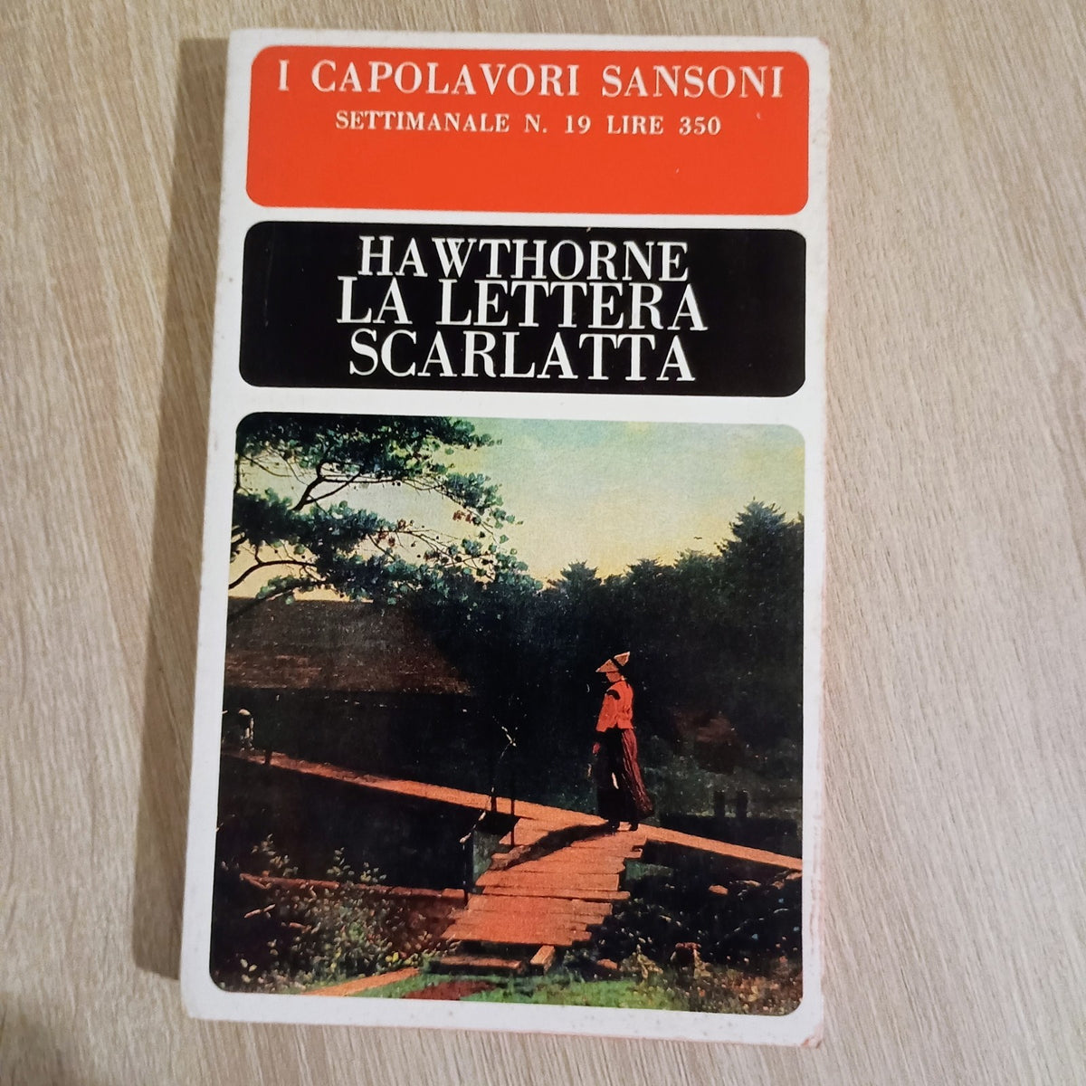61128 Nathaniel Hawthorne - La lettera scarlatta - Sansoni ed. 1965 (I ediz.)