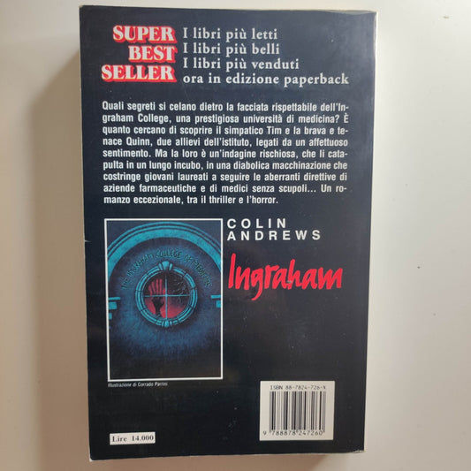Ingraham A scuola di terrore - Colin Andrews / Sperling Paperback