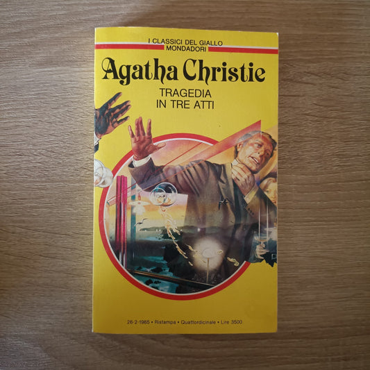 Libro - tragedia in tre atti - agatha christie