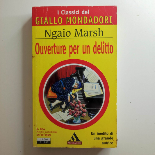 Ouverture Per Un Delitto - Marsh Ngaio -  Giallo Mondadori