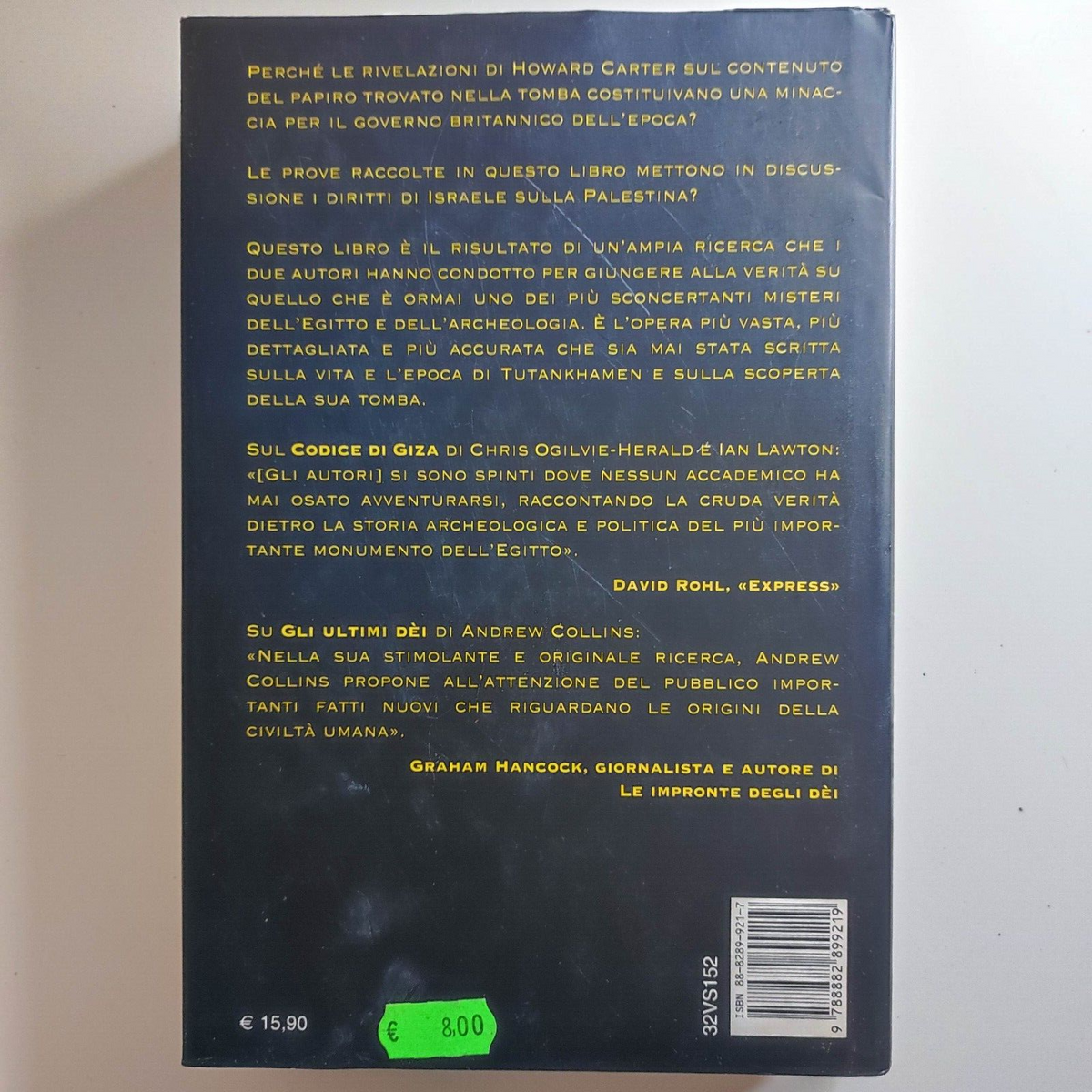 La cospirazione di Tutankhamen-Collins/Ogilvie-Herald-Newton & Compton